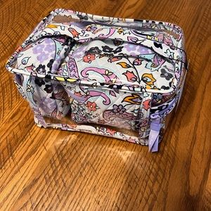 NWT Vera Bradley 3pc. Maddalena Paisley Soft Cosmetic Set🌞🌸💙